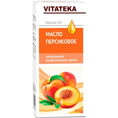 Масло персиковое косметическое 30 мл (ВИТАТЕКА)