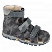 TW-272-5 Сандалеты ортопедические (цв. серый камуфляж)