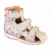 TW-272-11 Сандалеты ортопедические (цв. бежевый принт)
