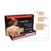 Кросс Тейп BB-CROSS PACK (Тип A 63 шт. + Тип B 42 шт. + Тип C 12 шт.) (Бежевый)
