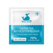 Салфетка антисептическая спиртовая стерильная 30 * 60мм, №10