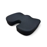 B-008 Подушка на сидение U-образная 45*35*7 см (Черная сетка)
